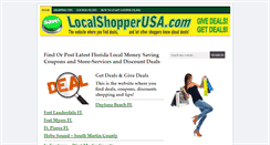 Desktop Screenshot of localshopperusa.com